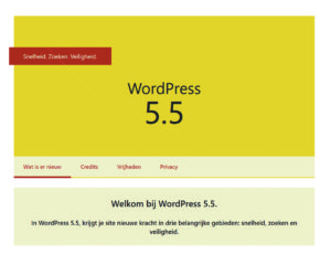 Wordpres 5.5