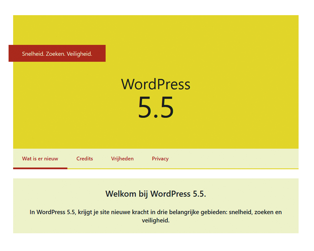 Wordpres 5.5
